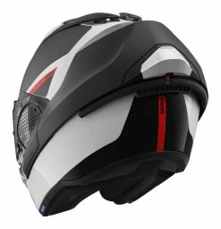 Shark Helmets Shark EVO GT SEAN Helmet 11 Shark Helmets Shark EVO GT SEAN Helmet -Bell Sales Store shark evogtsean helmet white matte black red 3
