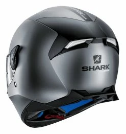 Shark Helmets Shark Skwal 2 Blank Helmet - White LEDs 23 Shark Helmets Shark Skwal 2 Blank Helmet - White LEDs -Bell Sales Store shark skwal2 blank helmet white le ds matte dark grey 1