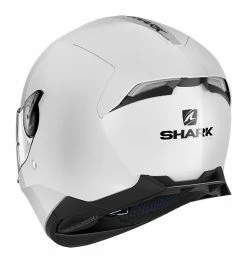 Shark Helmets Shark Skwal 2 Blank Helmet - White LEDs 19 Shark Helmets Shark Skwal 2 Blank Helmet - White LEDs -Bell Sales Store shark skwal blank matte sm white 2