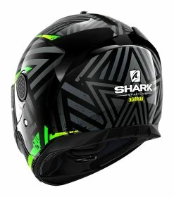 Shark Helmets Shark Spartan 1.2 Kobrak Helmet (SM) -Bell Sales Store shark spartan12 kobrak helmet black yellow 2