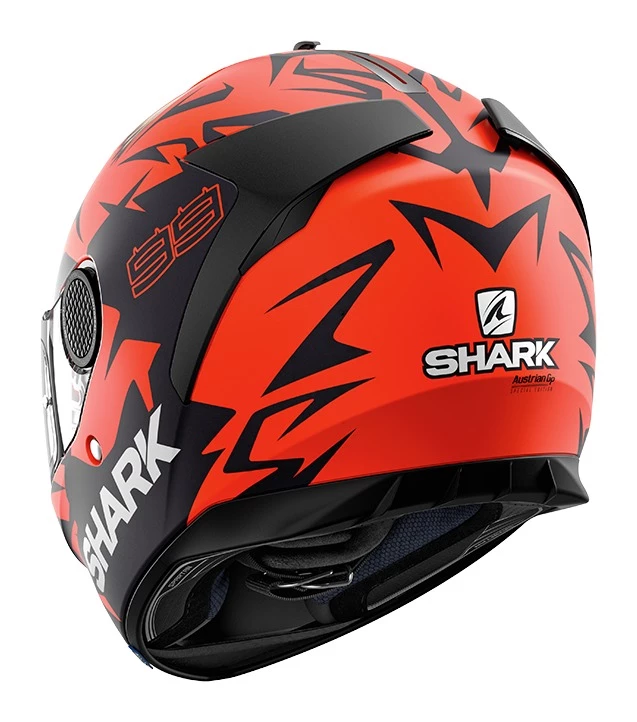 Shark Helmets Shark Spartan Lorenzo Austrian GP 2018 Replica Helmet 3 Shark Helmets Shark Spartan Lorenzo Austrian GP 2018 Replica Helmet - Image 3