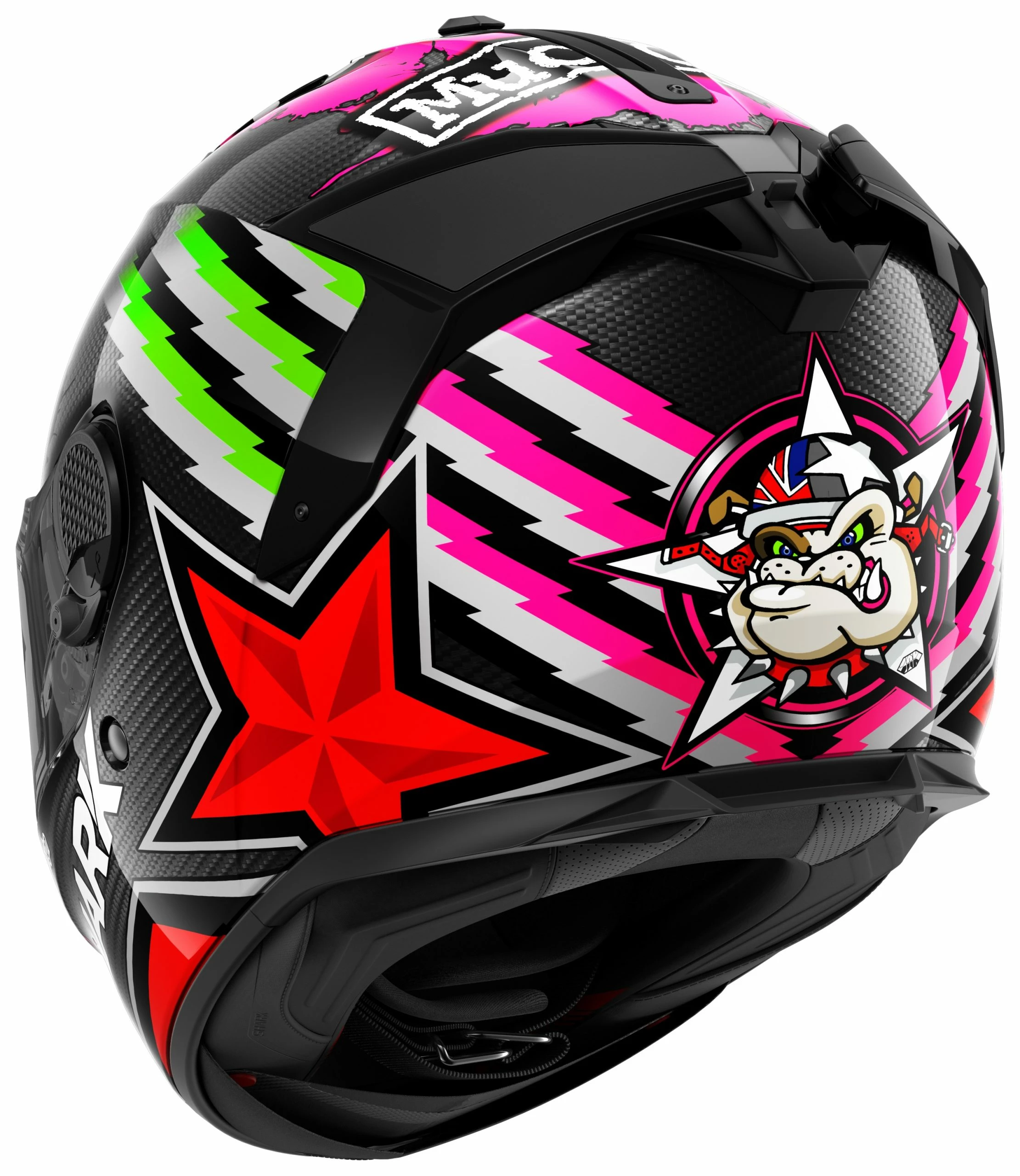 Shark Helmets Shark Spartan GT Carbon Redding Helmet 2 Shark Helmets Shark Spartan GT Carbon Redding Helmet - Image 2