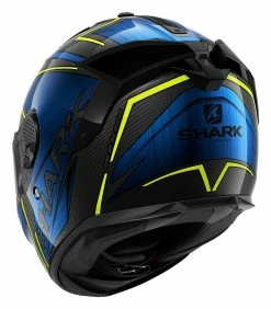 Shark Helmets Shark Spartan GT Carbon Kromium Helmet -Bell Sales Store shark spartan gt kromium carbon chrome blue 2