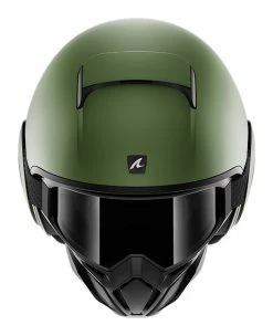 Shark Helmets Shark Street Drak Helmet -Bell Sales Store shark street drak helmet solid matte green 1