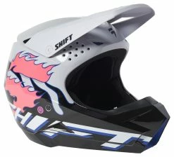 Shift Youth White Label Burntable Helmet -Bell Sales Store shift youth white label burntable helmet grey black 2