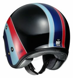 Shoei Helmets Shoei J·O Nostalgia Helmet 5 Shoei Helmets Shoei J·O Nostalgia Helmet -Bell Sales Store shoei jo nostalgia helmet black blue red 2