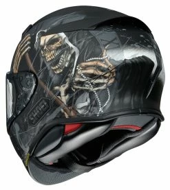 Shoei Helmets Shoei RF-1400 Faust Helmet -Bell Sales Store shoei rf1400 faust helmet matte black 3