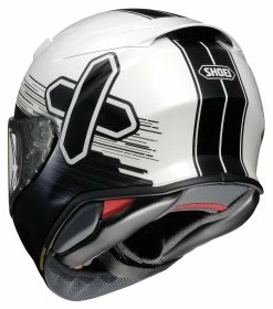 Shoei Helmets Shoei RF-1400 Ideograph Helmet -Bell Sales Store shoei rf1400 ideograph helmet blackwhiteblue 3