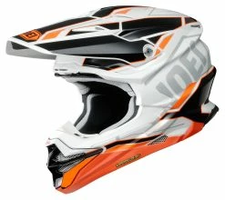 Shoei Helmets Shoei VFX-EVO Allegiant Helmet -Bell Sales Store shoei vfxevo allegiant helmet white black orange