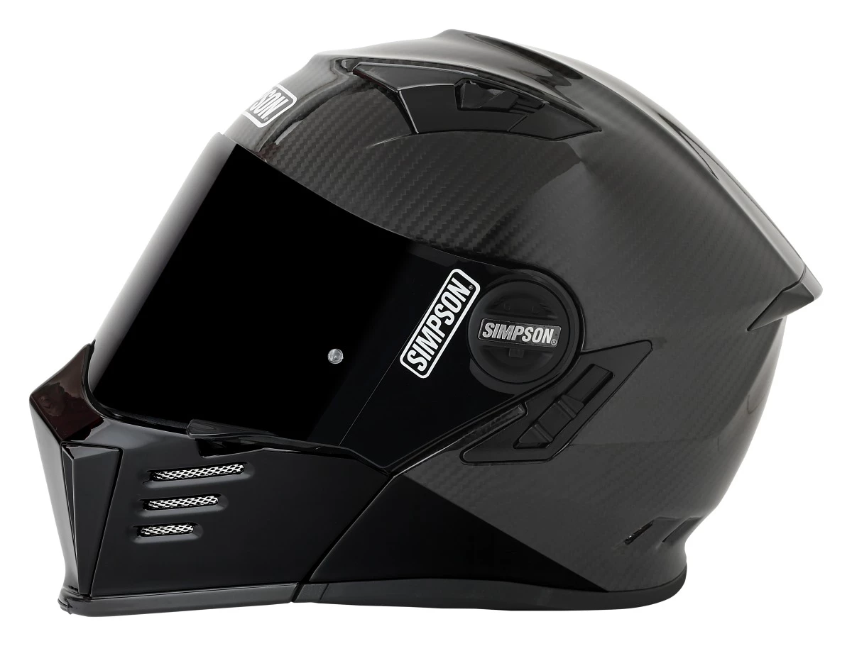 Simpson Helmets Simpson Mod Bandit Helmet 10 Simpson Helmets Simpson Mod Bandit Helmet - Image 10