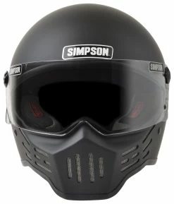 Simpson Helmets Simpson M30 Bandit Helmet -Bell Sales Store simpson m30 bandit helmet matte black 1