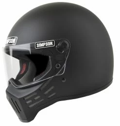 Simpson Helmets Simpson M30 Bandit Helmet -Bell Sales Store simpson m30 bandit helmet matte black