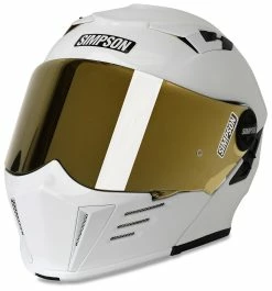 Simpson Helmets Simpson Mod Bandit Helmet White / XL [Open Box]