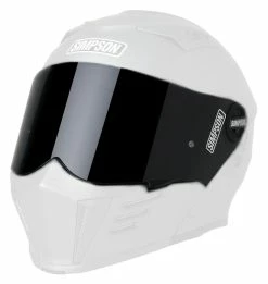 Simpson Helmets Simpson Mod Bandit Pinlock-Ready Face Shield -Bell Sales Store simpson mod bandit pinlock ready face shield dark smoke