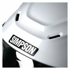 Simpson Helmets Simpson Speed Bandit Helmet -Bell Sales Store simpson speed bandit helmet white 2