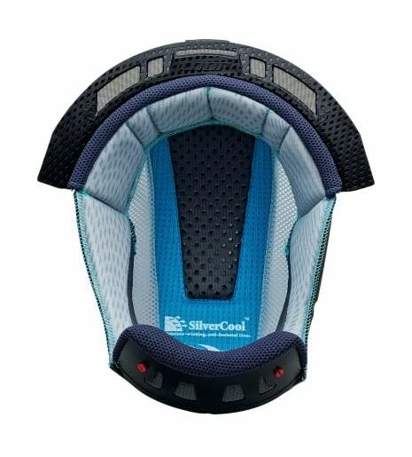 Thor Verge Helmet Liner Grey/Blue / 2XL [Open Box]