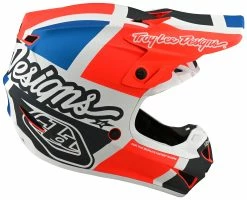 Troy Lee Designs Troy Lee SE4 Polyacrylite Quattro Helmet -Bell Sales Store troy lee designs se4 polyacrylite quattro helmet orange blue 2