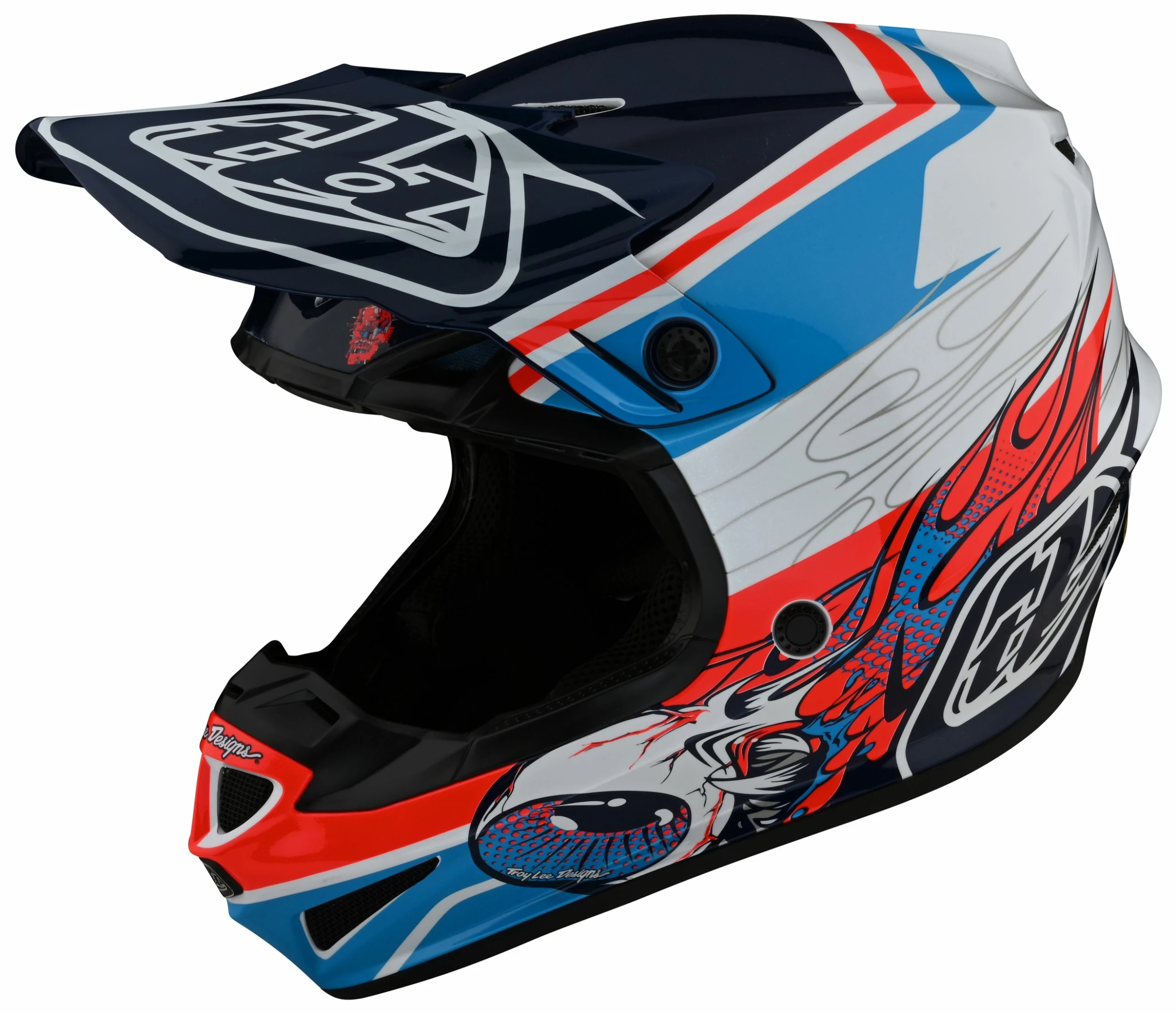 Troy Lee Designs Troy Lee SE4 Polyacrylite Mips Skooly Helmet 9 Troy Lee Designs Troy Lee SE4 Polyacrylite Mips Skooly Helmet - Image 9