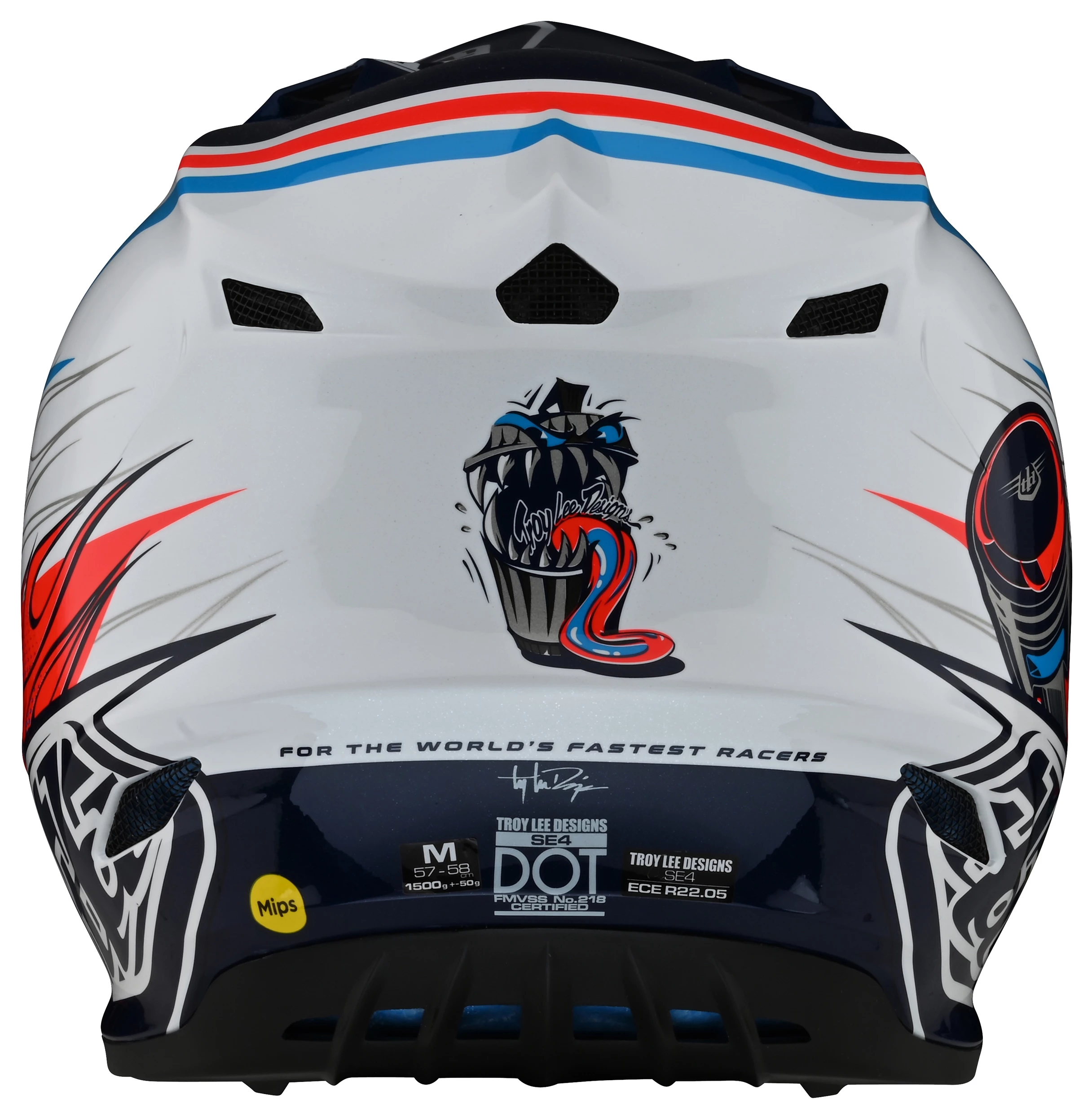Troy Lee Designs Troy Lee SE4 Polyacrylite Mips Skooly Helmet 10 Troy Lee Designs Troy Lee SE4 Polyacrylite Mips Skooly Helmet - Image 10
