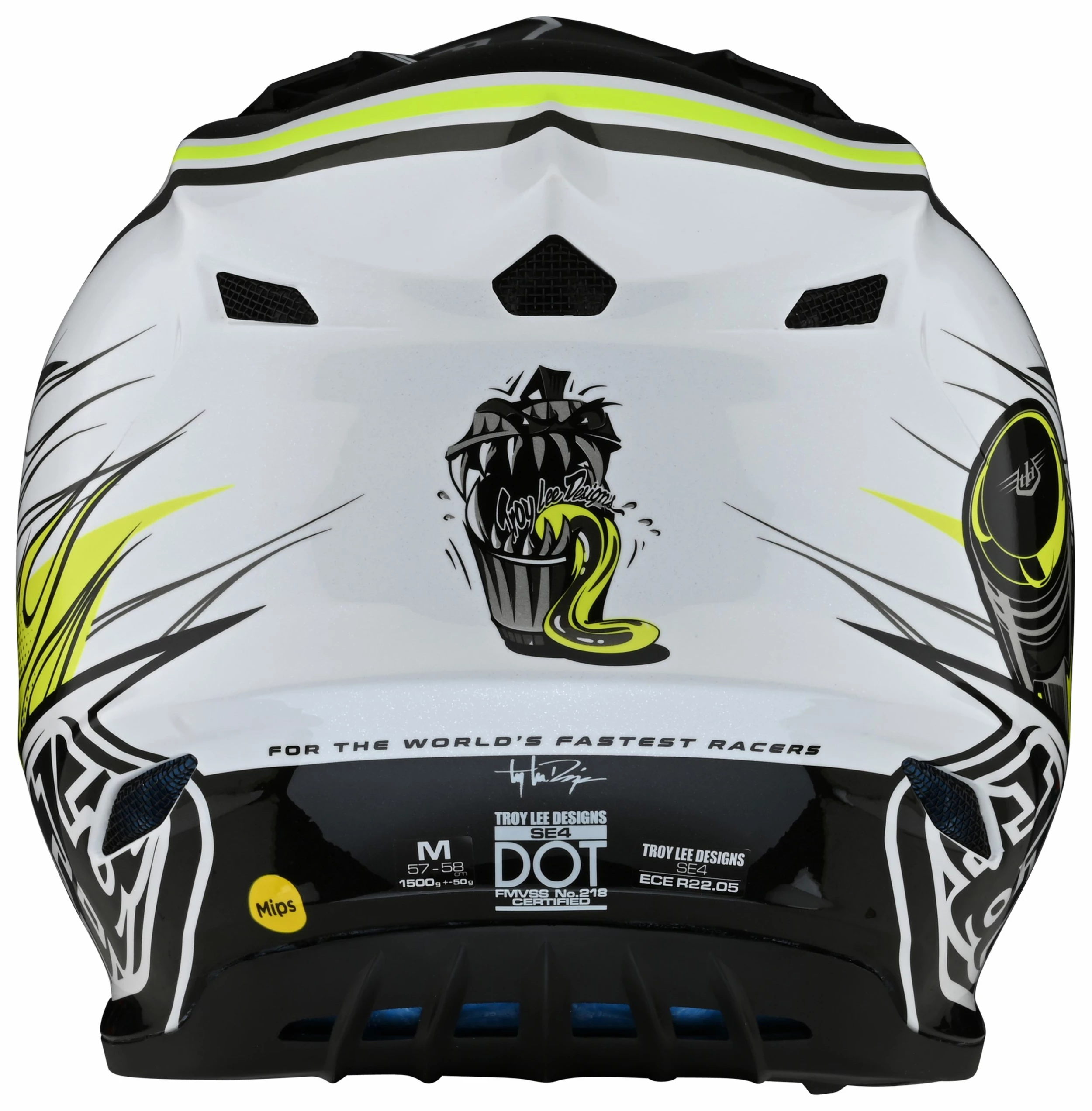 Troy Lee Designs Troy Lee SE4 Polyacrylite Mips Skooly Helmet 6 Troy Lee Designs Troy Lee SE4 Polyacrylite Mips Skooly Helmet - Image 6