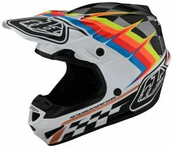 Troy Lee Designs Troy Lee SE4 Polyacrylite Mips Warped Helmet