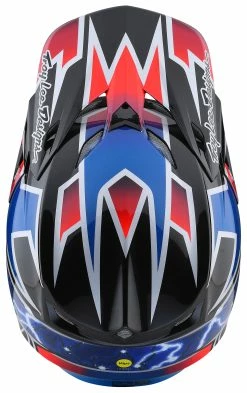 Troy Lee Designs Troy Lee SE5 Lightning Helmet -Bell Sales Store troy lee designs se5 lightning helmet blue 5