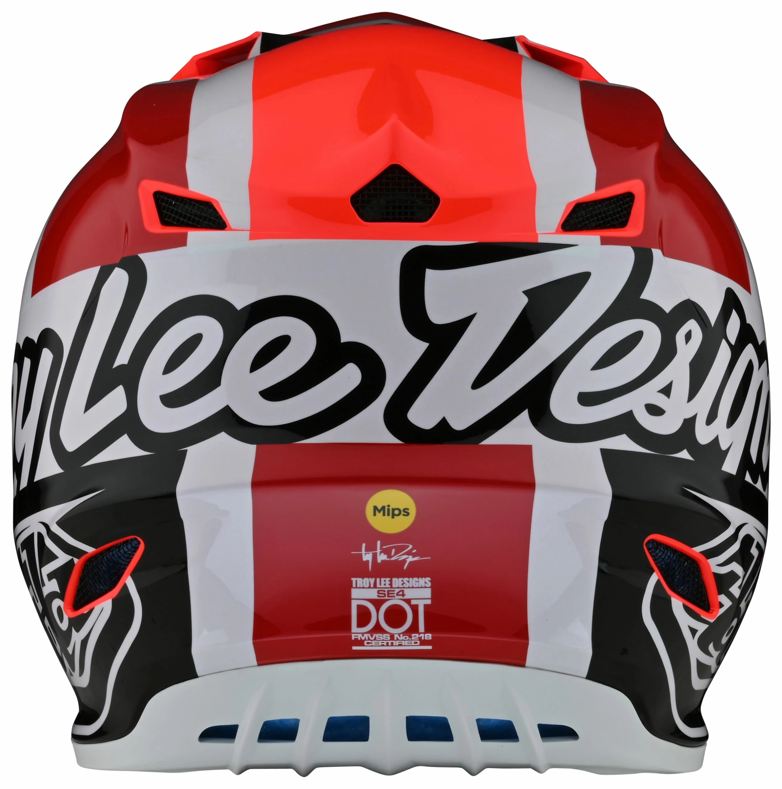 Troy Lee Designs Troy Lee Youth SE4 Polyacrylite Mips Quattro Helmet 6 Troy Lee Designs Troy Lee Youth SE4 Polyacrylite Mips Quattro Helmet - Image 6