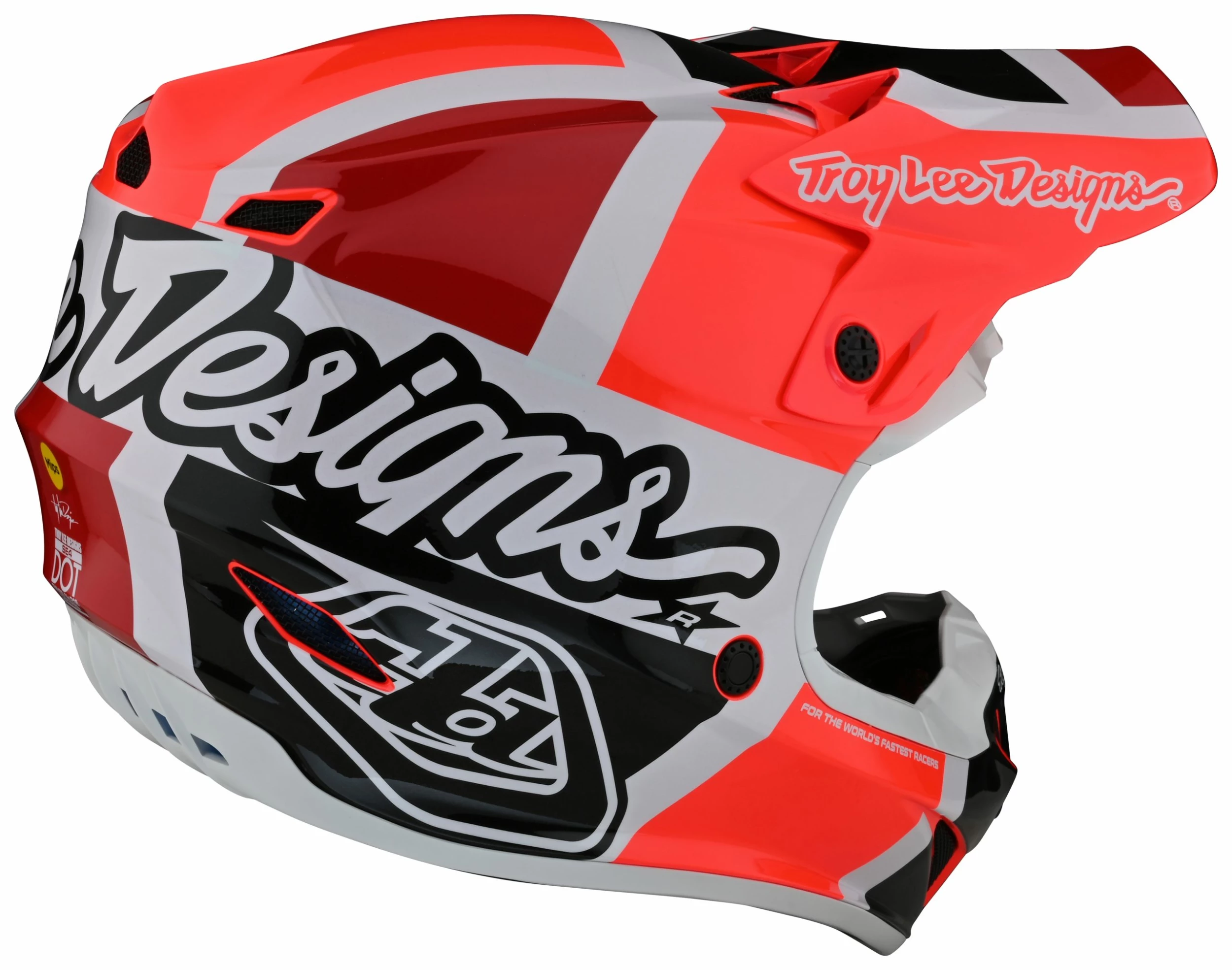 Troy Lee Designs Troy Lee Youth SE4 Polyacrylite Mips Quattro Helmet 7 Troy Lee Designs Troy Lee Youth SE4 Polyacrylite Mips Quattro Helmet - Image 7