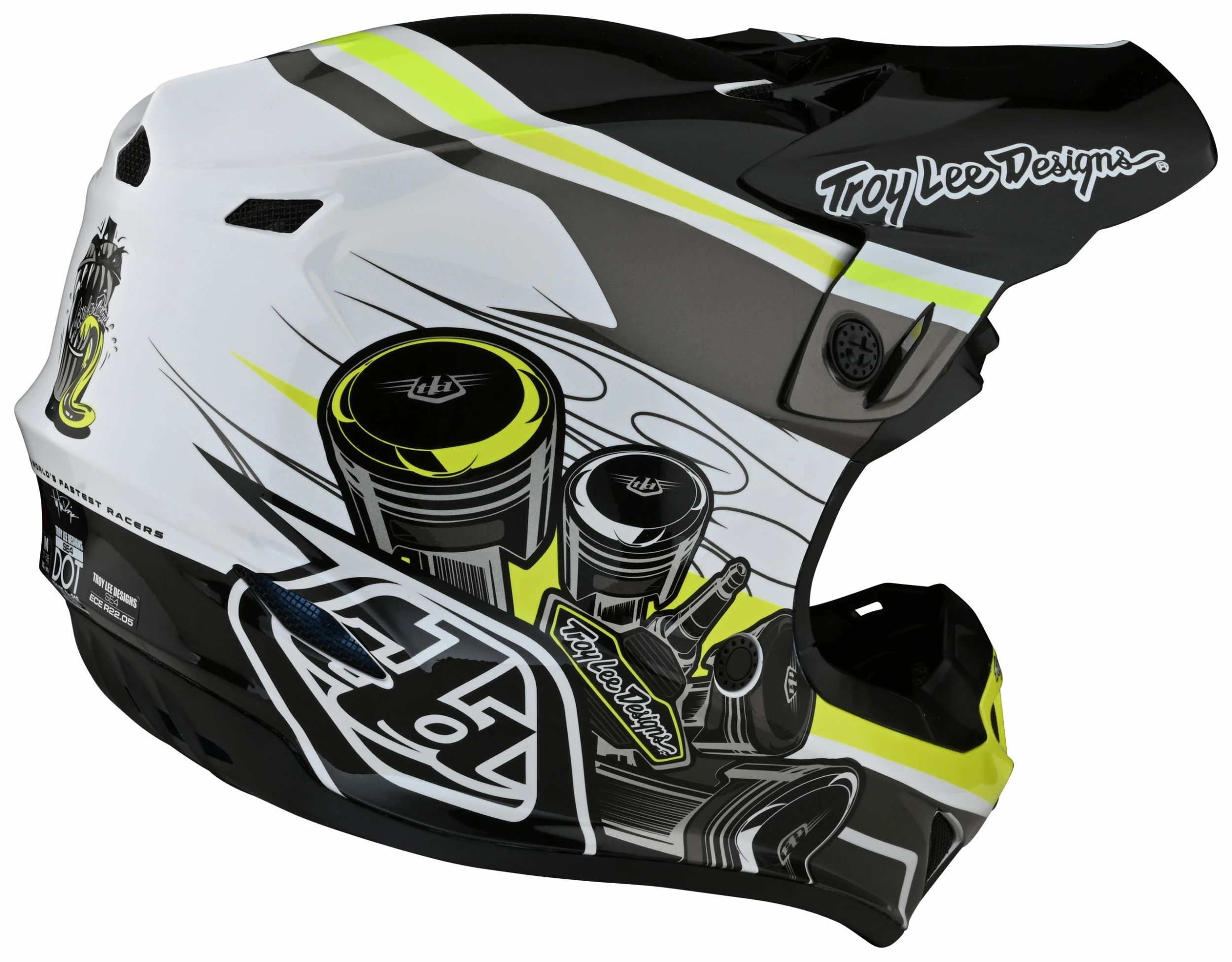 Troy Lee Designs Troy Lee Youth SE4 Polyacrylite Mips Skooly Helmet 3 Troy Lee Designs Troy Lee Youth SE4 Polyacrylite Mips Skooly Helmet - Image 3