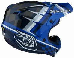 Troy Lee Designs Troy Lee Youth SE4 Polyacrylite Warped Helmet 14 Troy Lee Designs Troy Lee Youth SE4 Polyacrylite Warped Helmet -Bell Sales Store troy lee designs youth se4 polyacrylite warped helmet blue 2