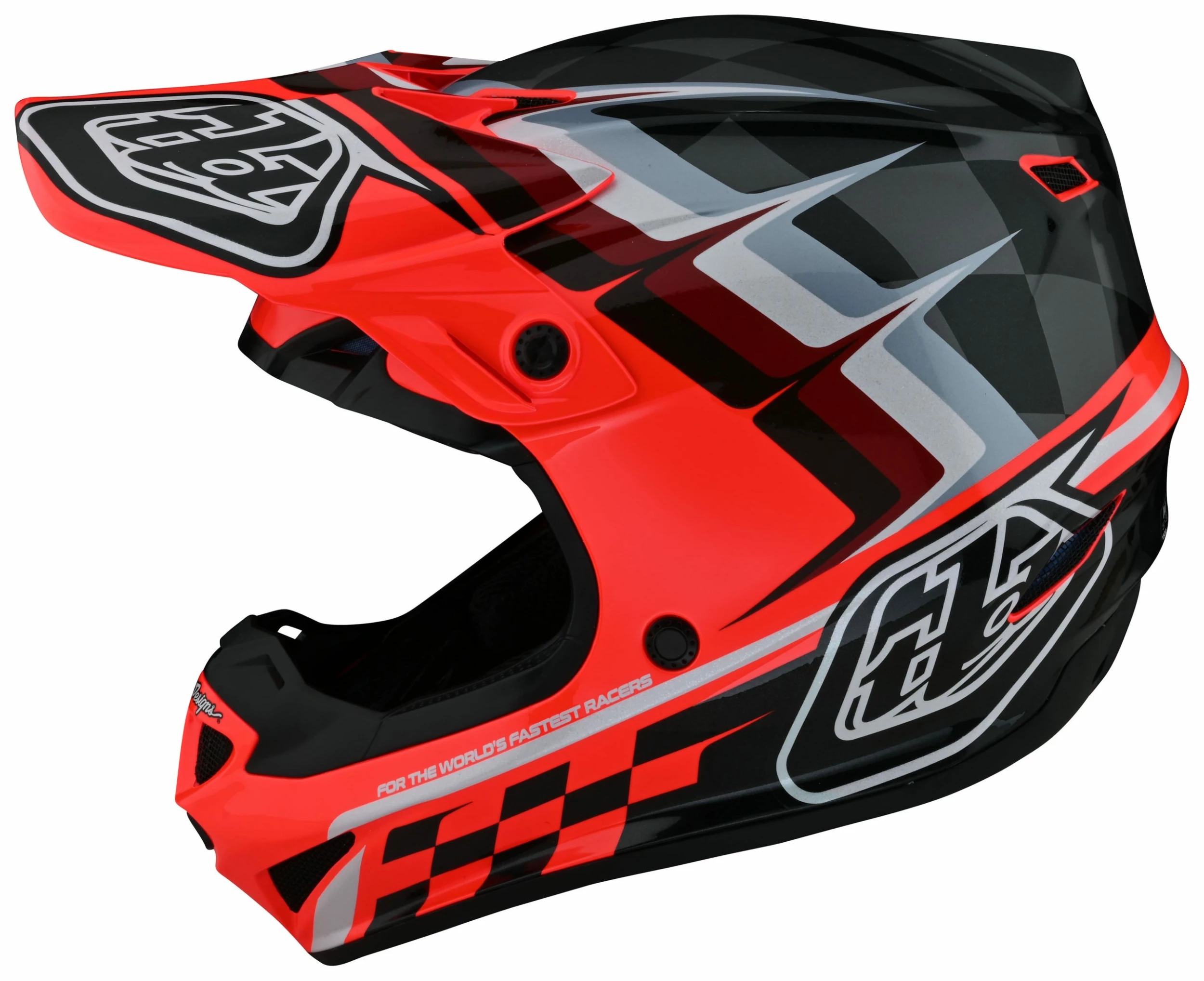 Troy Lee Designs Troy Lee Youth SE4 Polyacrylite Warped Helmet 1 Troy Lee Designs Troy Lee Youth SE4 Polyacrylite Warped Helmet