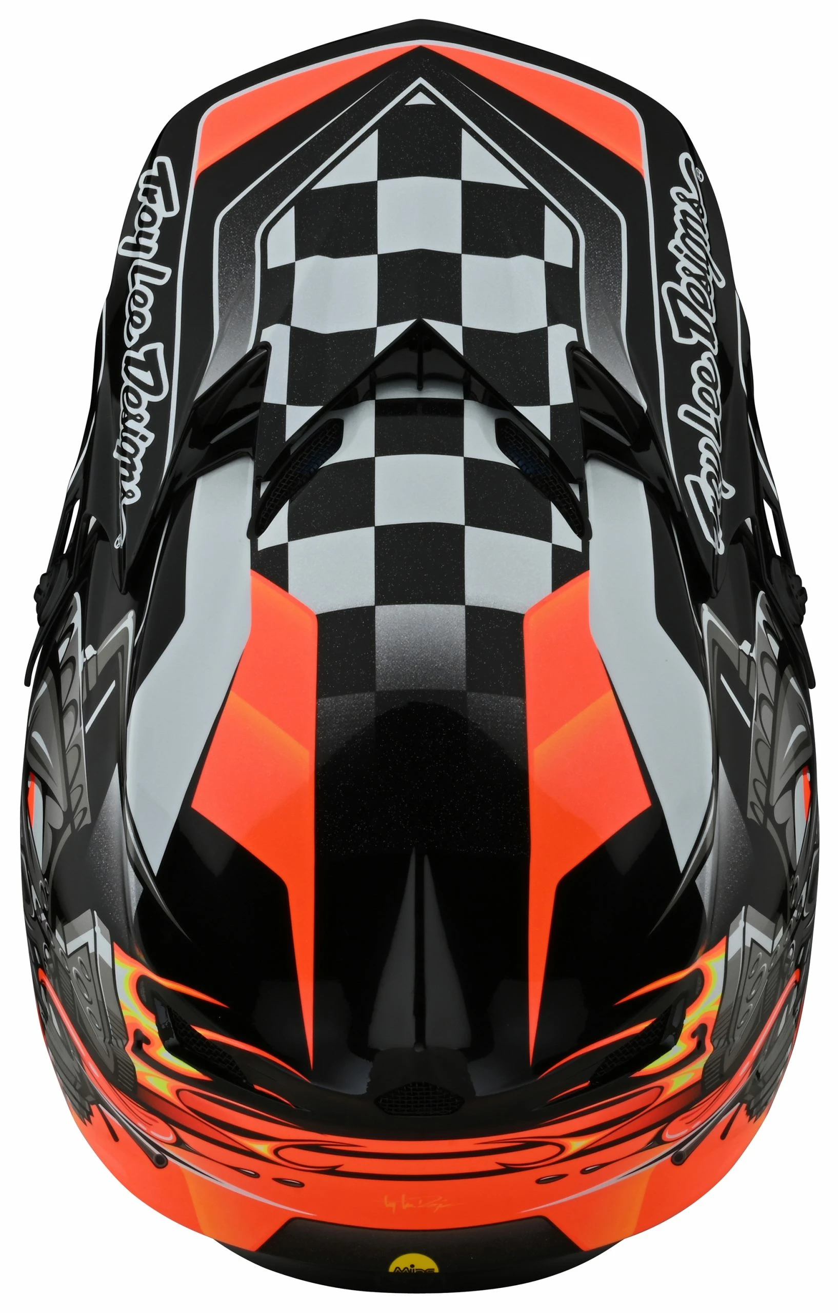 Troy Lee Designs Troy Lee SE4 Polyacrylite Carb Helmet 8 Troy Lee Designs Troy Lee SE4 Polyacrylite Carb Helmet - Image 8