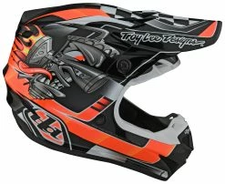 Troy Lee Designs Troy Lee SE4 Polyacrylite Carb Helmet 17 Troy Lee Designs Troy Lee SE4 Polyacrylite Carb Helmet -Bell Sales Store troy lee se4 polyacrylite carb helmet black 5