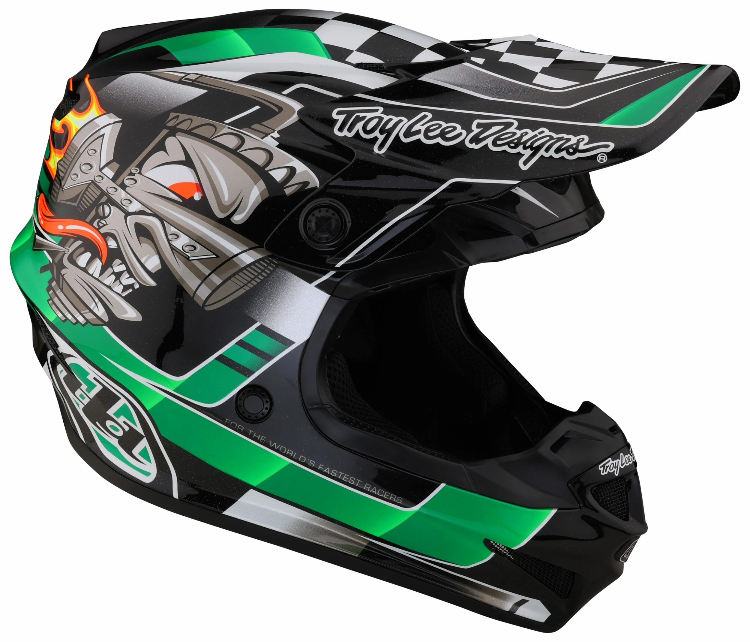 Troy Lee Designs Troy Lee SE4 Polyacrylite Carb Helmet 11 Troy Lee Designs Troy Lee SE4 Polyacrylite Carb Helmet - Image 11