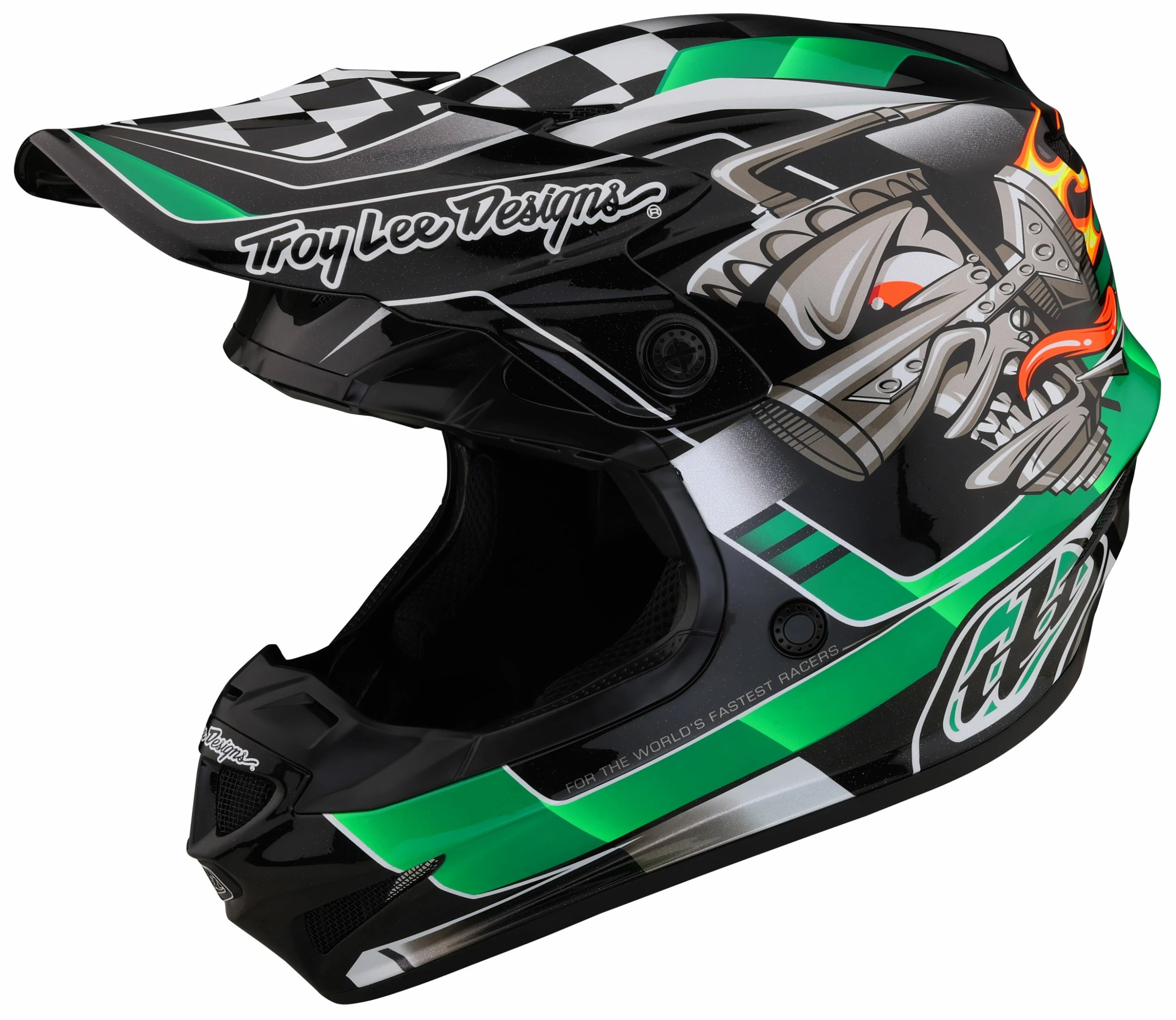 Troy Lee Designs Troy Lee SE4 Polyacrylite Carb Helmet 9 Troy Lee Designs Troy Lee SE4 Polyacrylite Carb Helmet - Image 9