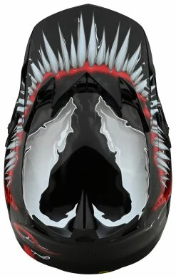 Troy Lee Designs Troy Lee SE4 Polyacrylite Venom Helmet -Bell Sales Store troy lee se4 polyacrylite venom helmet black 3