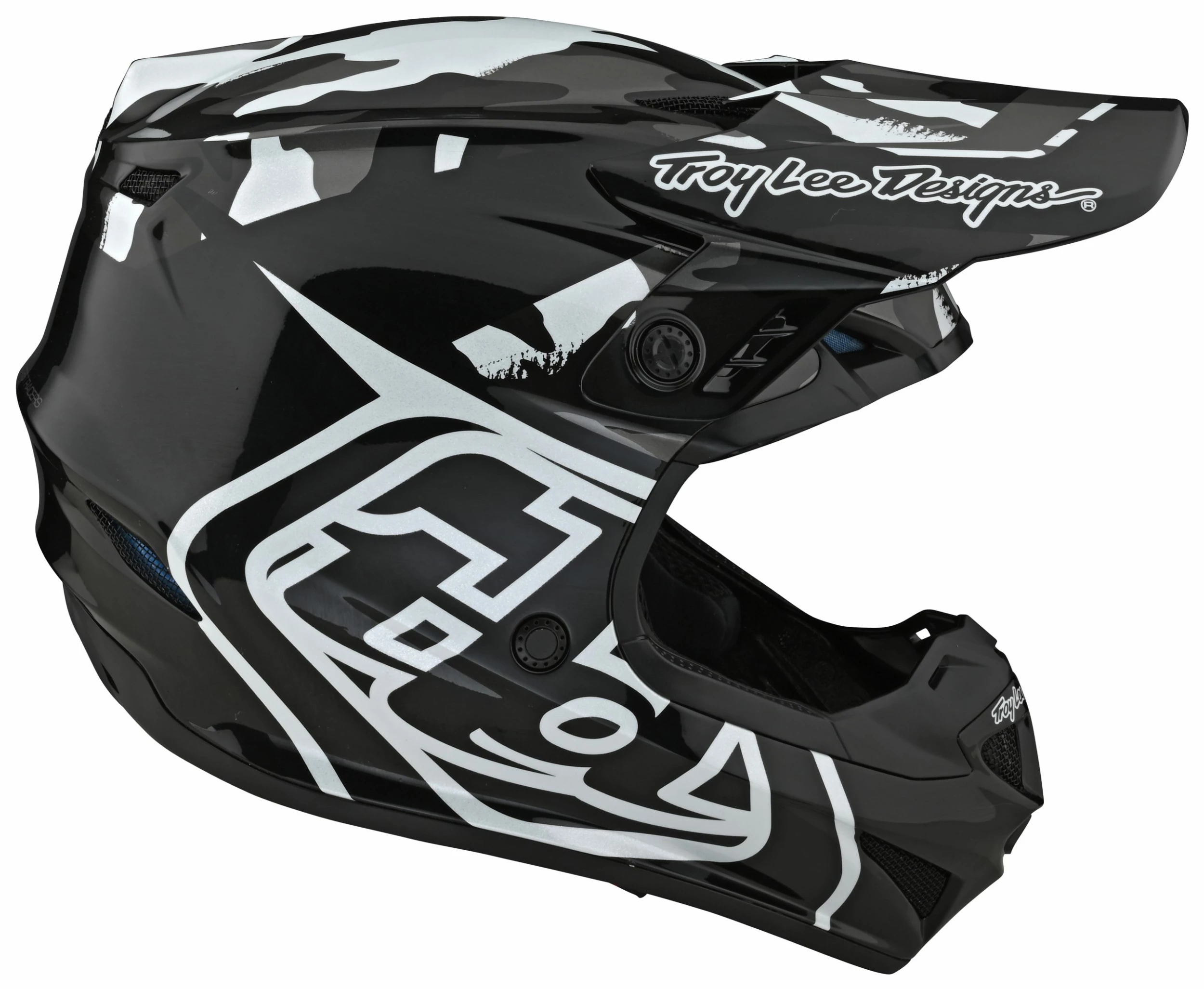 Troy Lee Designs Troy Lee Youth GP Overload Camo Helmet (Youth MD) 2 Troy Lee Designs Troy Lee Youth GP Overload Camo Helmet (Youth MD) - Image 2