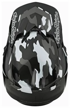Troy Lee Designs Troy Lee Youth GP Overload Camo Helmet (Youth MD) 7 Troy Lee Designs Troy Lee Youth GP Overload Camo Helmet (Youth MD) -Bell Sales Store troy lee youth gp overload camo helmet black grey 3