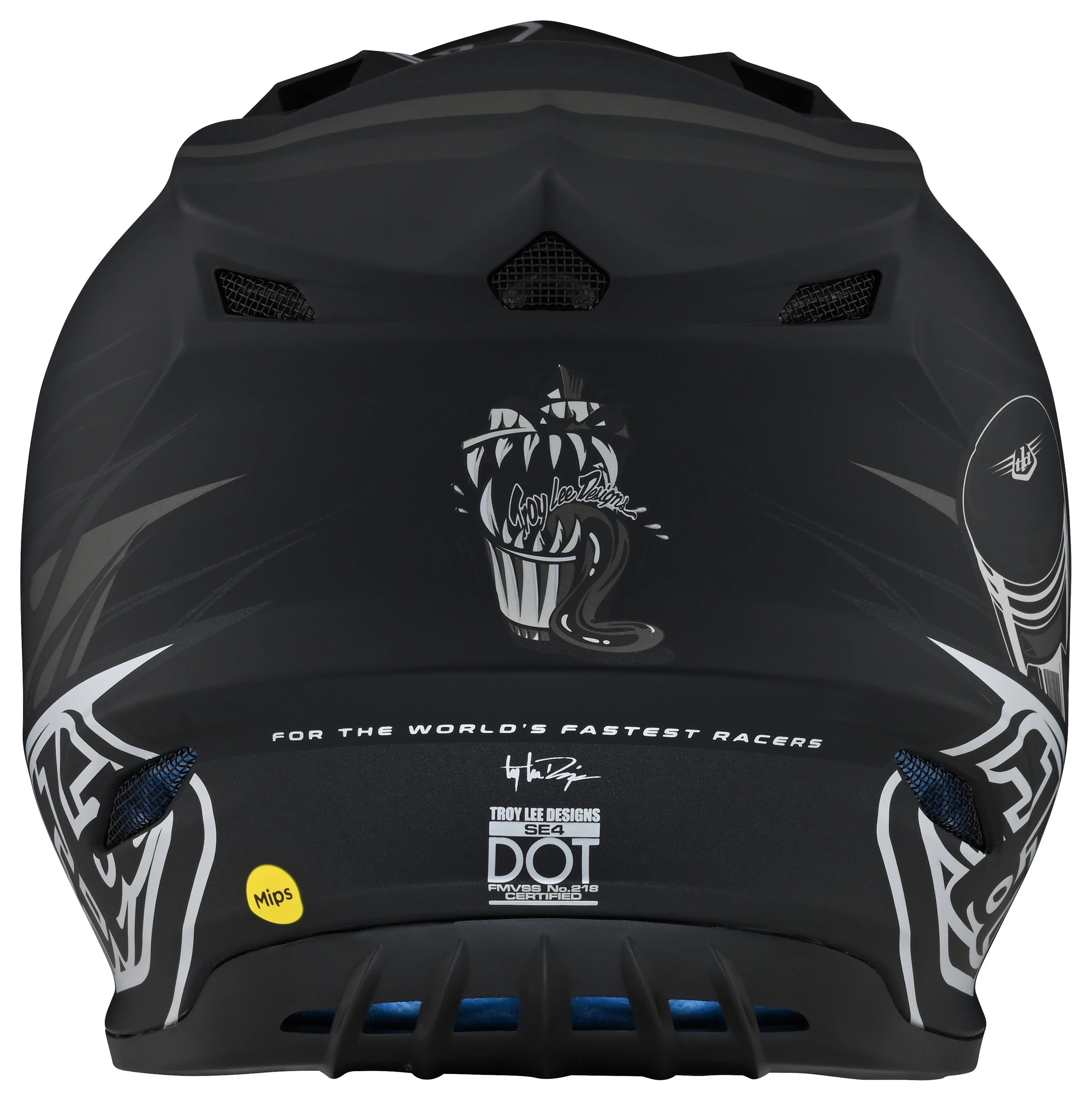Troy Lee Designs Troy Lee Youth SE4 Polyacrylite Mips Skooly Helmet 6 Troy Lee Designs Troy Lee Youth SE4 Polyacrylite Mips Skooly Helmet - Image 6