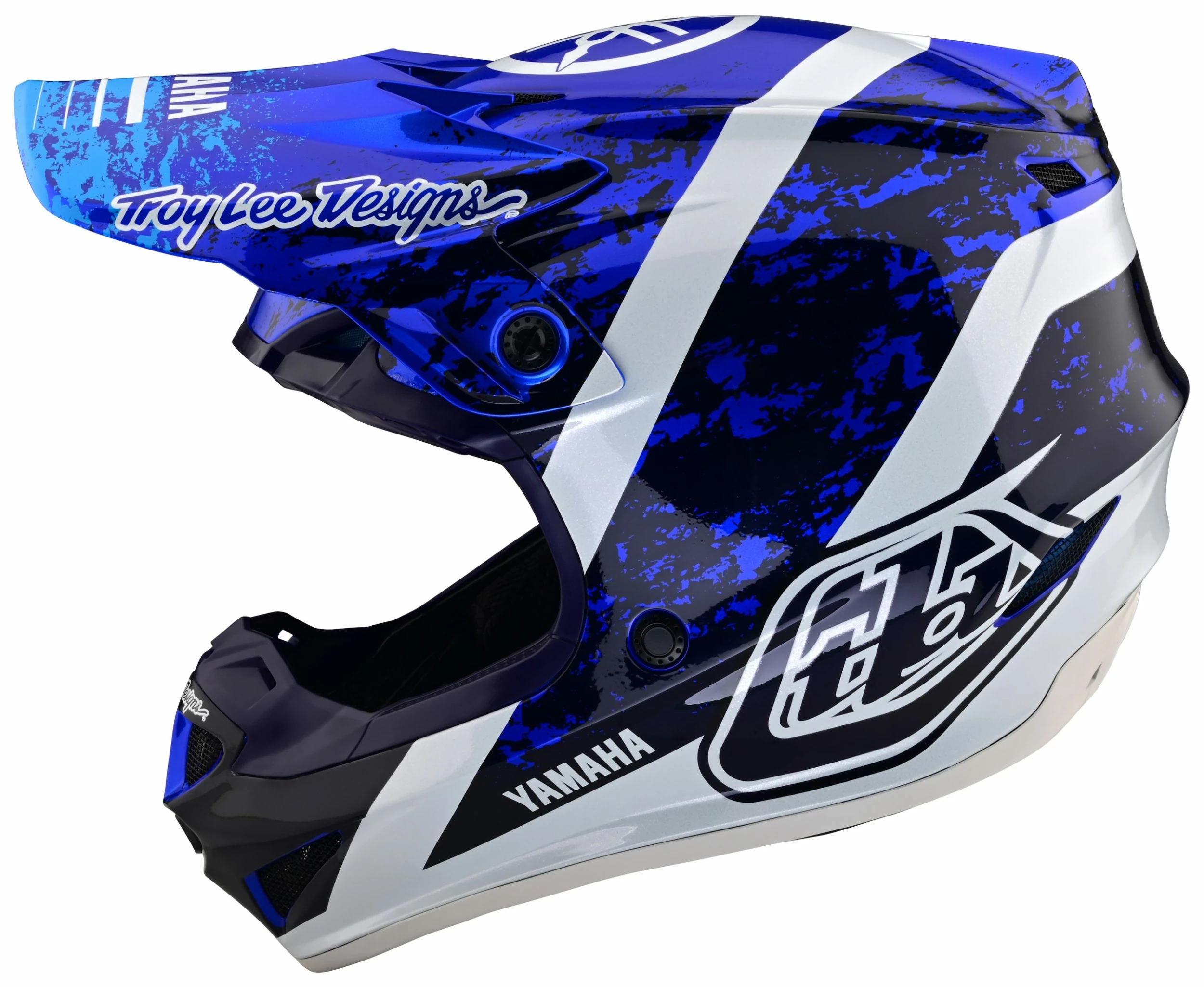 Troy Lee Designs Troy Lee SE4 Polyacrylite Yamaha Helmet 1 Troy Lee Designs Troy Lee SE4 Polyacrylite Yamaha Helmet